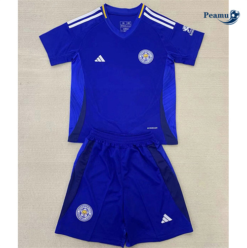 Criar Camisola Futebol Leicester City Crianças Principal Equipamento 2024-2025