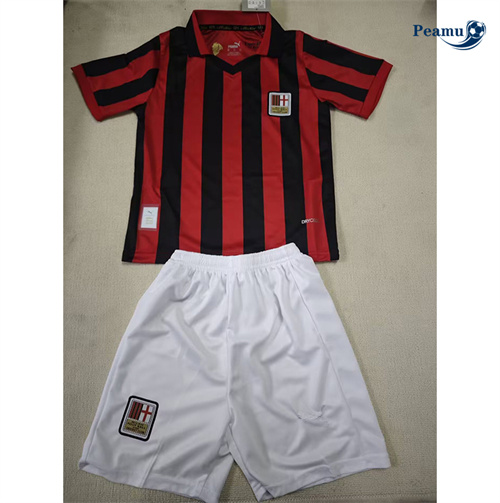 Loja Camisola Futebol AC Milan Equipamento 125º aniversário Crianças 2024-2025