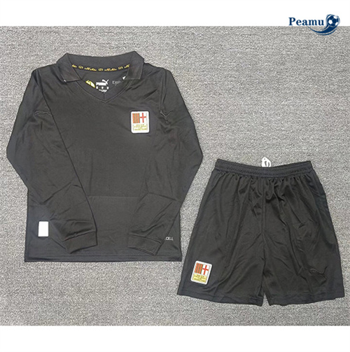 Oferta Camisola Futebol AC Milan Crianças Equipamento Goleiro Manga comprida preto 2024-2025