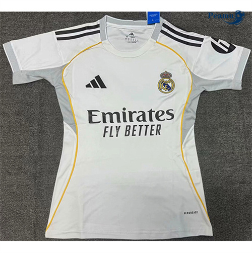 Vender Camisola Futebol Real Madrid Mulher Principal Equipamento 2025-2026