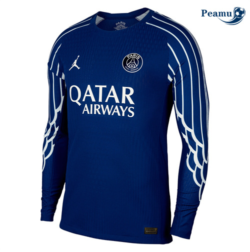 Criar Camisola Futebol PSG Terceiro Equipamento Manga comprida 2024-2025