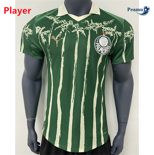 Novos Camisola Futebol Palmeiras Player Principal Equipamento 2025-2026