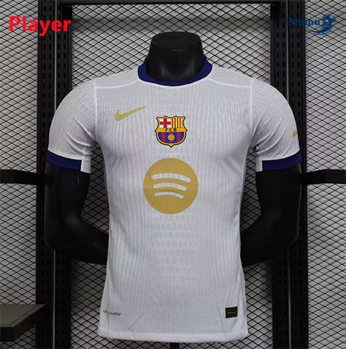 Oferta Camisola Futebol Barcelona Player Equipamento Blanco 2024-2025