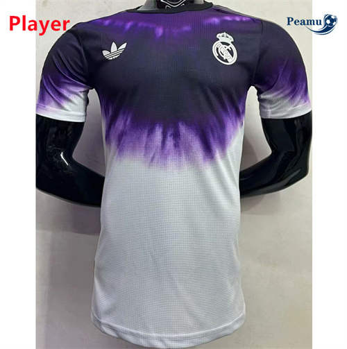 Novos Camisola Futebol Real Madrid Player Equipamento Blanco/Roxo 2024-2025