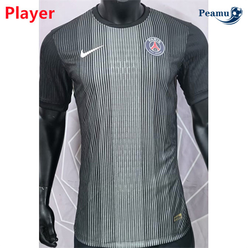 Oferta Camisola Futebol PSG Player Equipamento Goleiro preto 2025-2026