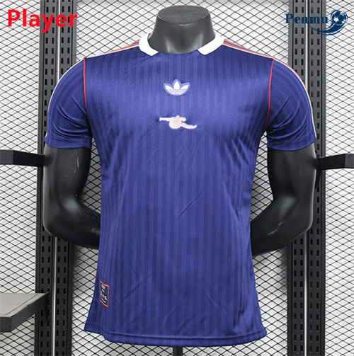 Criar Camisola Futebol Arsenal Player Equipamento Azul 2024-2025