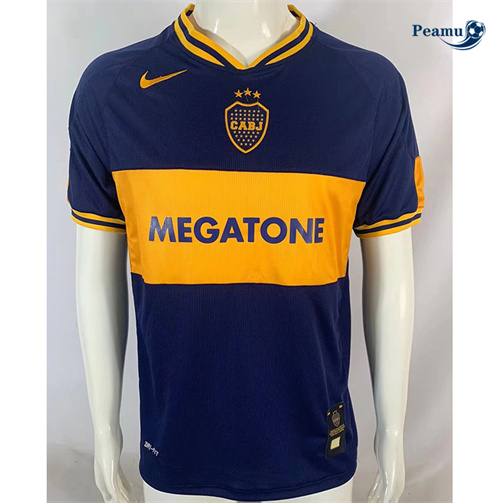 Novos Camisola Futebol Retrô Boca Juniors Principal Equipamento 2006-07