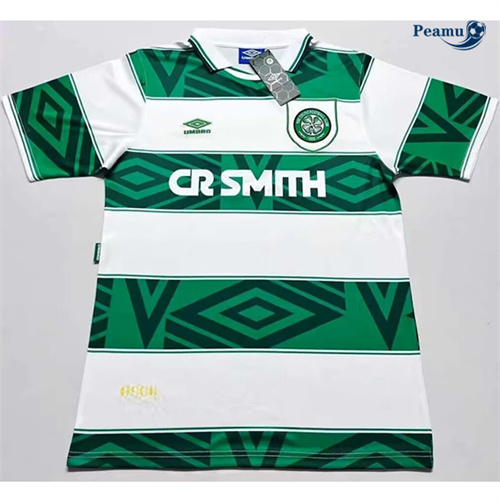 Oferta Camisola Futebol Retrô Celtic Principal Equipamento 1993-95