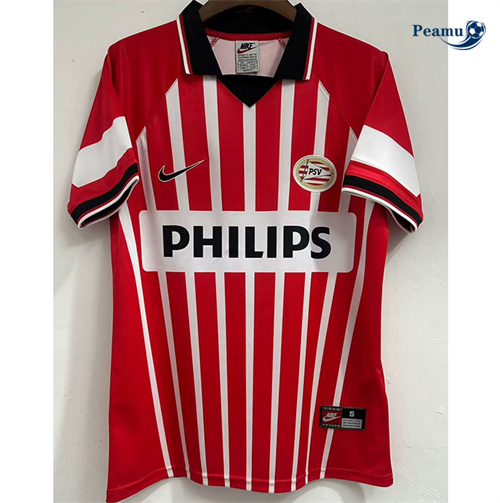 Novo Camisola Futebol Retrô PSV Eindhoven Principal Equipamento 1997