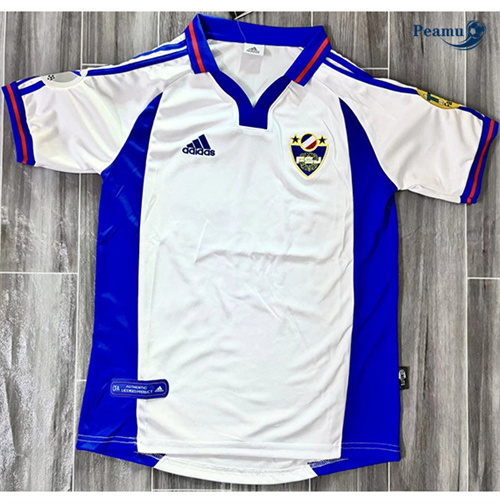 Criar Camisola Futebol Retrô Yugoslavia Alternativa Equipamento 2000