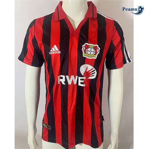 Loja Camisola Futebol Retrô Bayer Leverkusen Principal Equipamento 2001-02