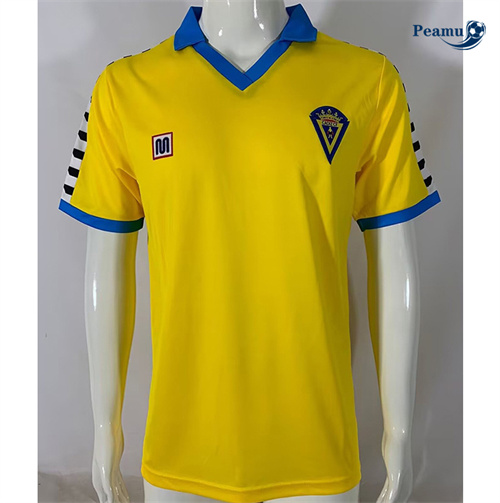 Oferta Camisola Futebol Retrô Cadiz CF Principal Equipamento 1983-84