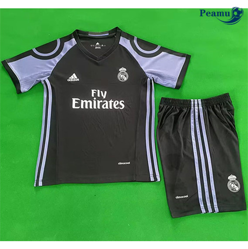 Vender Camisola Futebol Retrô Real Madrid Crianças Terceiro Equipamento 2016-17