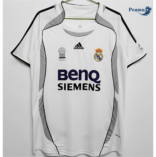 Oferta Camisola Futebol Retrô Real Madrid Principal Equipamento 2006-07