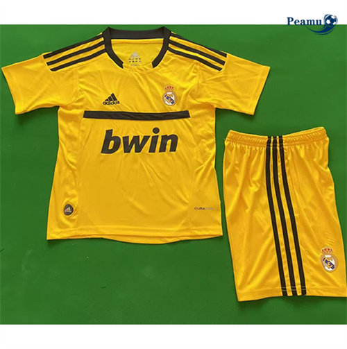Vender Camisola Futebol Retrô Real Madrid Crianças Equipamento Amarillo 2011-12