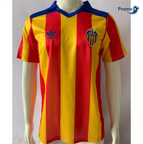 Oferta Camisola Futebol Retrô Valencia Alternativa Equipamento 1980-82