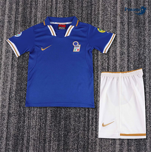Oferta Camisola Futebol Retrô Italie Crianças Principal Equipamento 1996