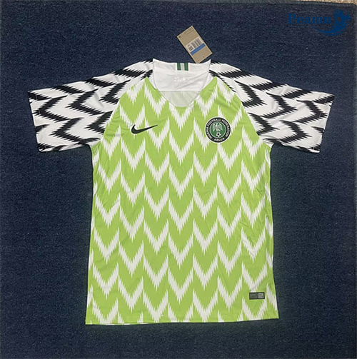 Novos Camisola Futebol Retrô Nigéria Principal Equipamento 2018-19