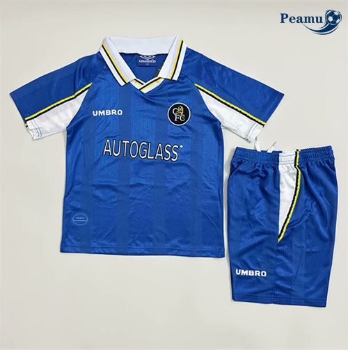 Oferta Camisola Futebol Retrô Chelsea Crianças Principal Equipamento 1997-99
