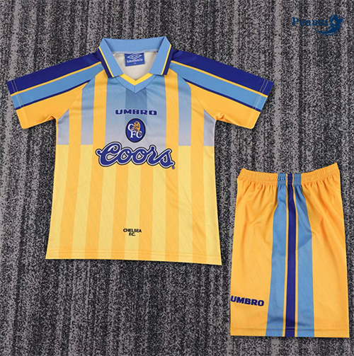 Vender Camisola Futebol Retrô Chelsea Crianças Alternativa Equipamento 1995-97