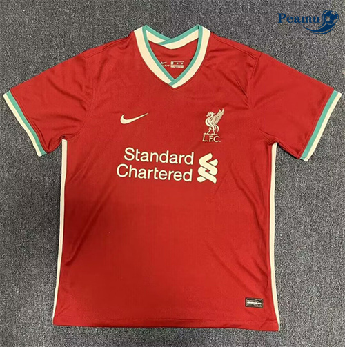 Oferta Camisola Futebol Retrô Liverpool Principal Equipamento 2020-21