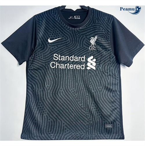 Comprar Camisola Futebol Retrô Liverpool Equipamento Goleiro preto 2020-21