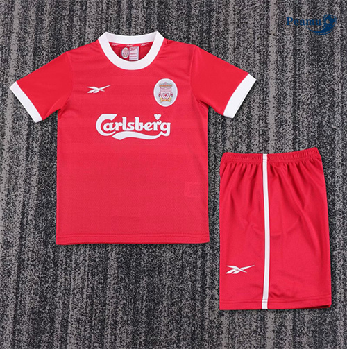 Vender Camisola Futebol Retrô Liverpool Crianças Principal Equipamento 1997-98