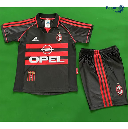 Comprar Camisola Futebol Retrô AC Milan Crianças Terceiro Equipamento 1998-99