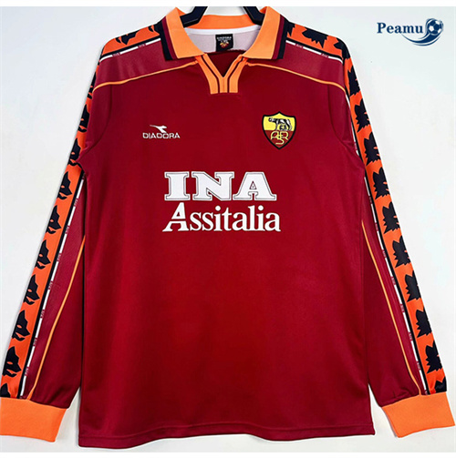 Comprar Camisola Futebol Retrô AS Roma Principal Equipamento Manga comprida 2004-05