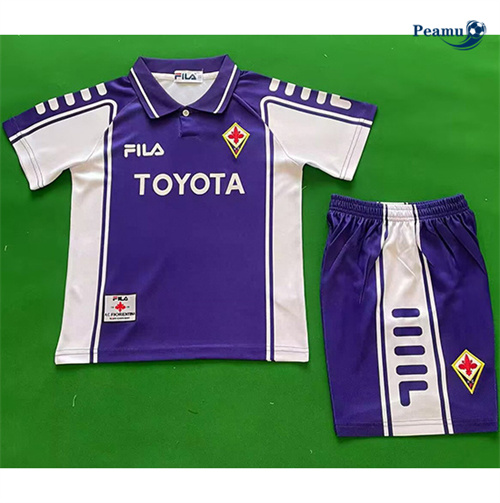 Oferta Camisola Futebol Retrô Fiorentina Crianças Principal Equipamento 1999-00