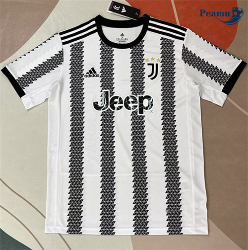 Criar Camisola Futebol Retrô Juventus Principal Equipamento 2022-23