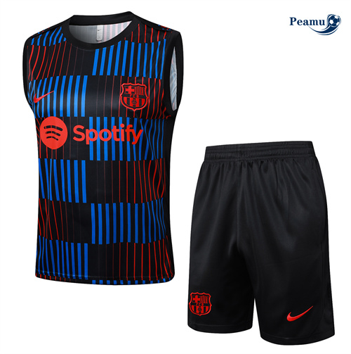 Novo Camisola Futebol Barcelona Debardeur Training preto 2025-2026