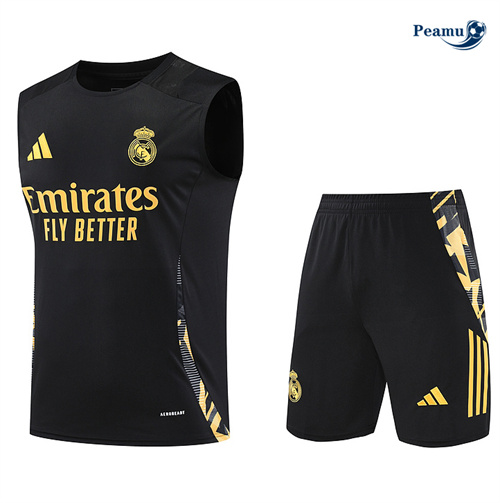Vender Camisola Futebol Real Madrid Debardeur Training preto 2025-2026