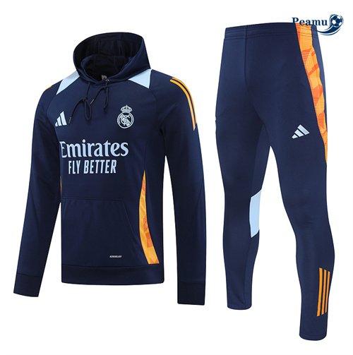 Criar Sweat de Fato de Treino Real Madrid azul real 2025-2026