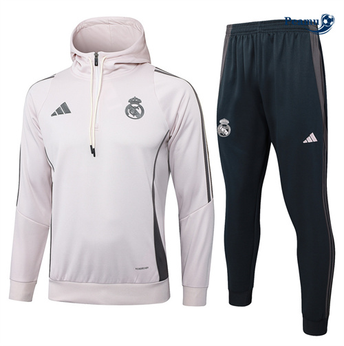 Oferta Sweat de Fato de Treino Real Madrid rosa claro 2025-2026