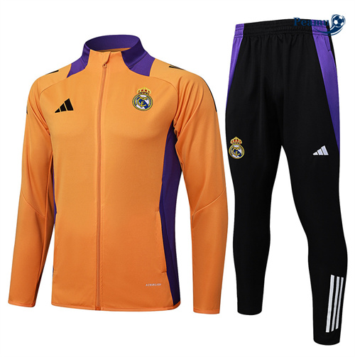 Criar Casaco de Fato de Treino Real Madrid amarillo 2025-2026