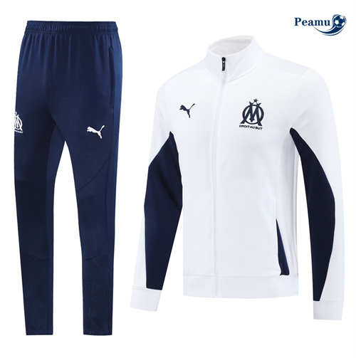 Oferta Casaco de Fato de Treino Marsella Blanco 2025-2026