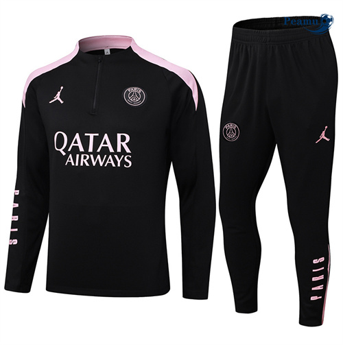 Novo Fato de Treino Paris Saint Germain preto 2025-2026