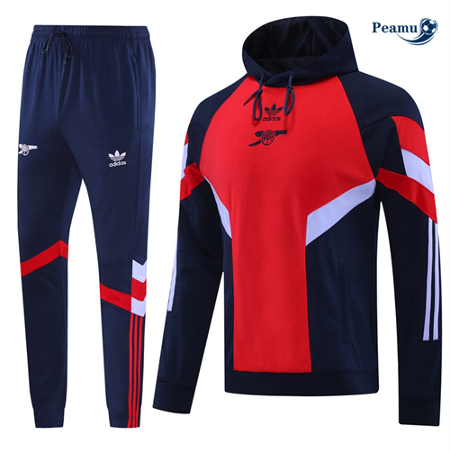 Criar Sweat de Fato de Treino Arsenal Vermelho 2025-2026