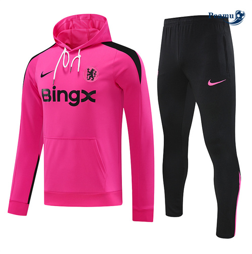 Oferta Sweat de Fato de Treino Chelsea rosa 2025-2026