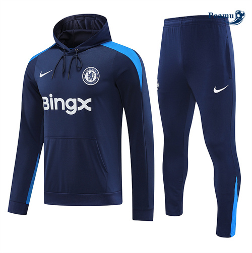 Novo Sweat de Fato de Treino Chelsea azul real 2025-2026