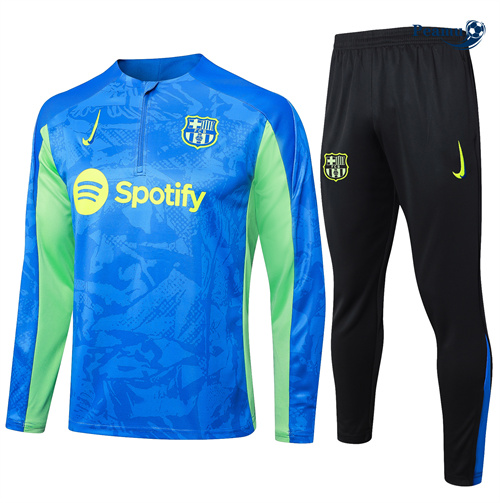 Novo Fato de Treino Barcelona Crianças azul 2025-2026