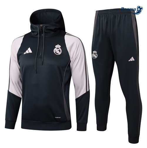Oferta Sweat de Fato de Treino Real Madrid Crianças Cinza oscuro 2025-2026