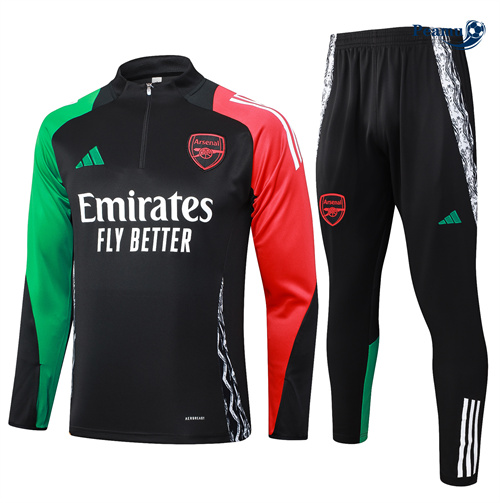 Novo Fato de Treino Arsenal Crianças preto 2025-2026