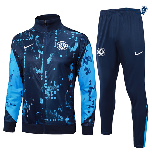 Oferta Casaco de Fato de Treino Chelsea Crianças azul real 2025-2026