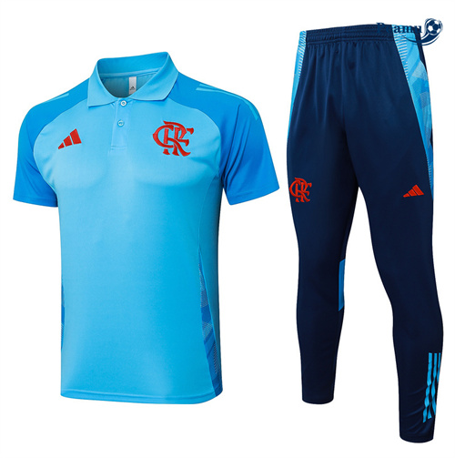 Oferta Camisola Futebol Flamengo + Calças azul 2025-2026