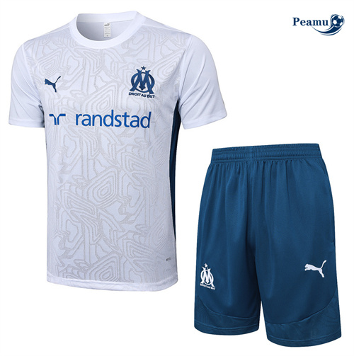 Oferta Camisola Futebol Marsella + Calções Blanco 2025-2026