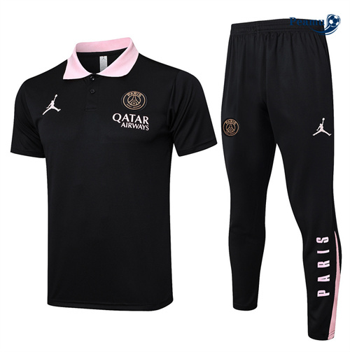 Criar Camisola Futebol Paris Saint Germain + Calças preto 2025-2026