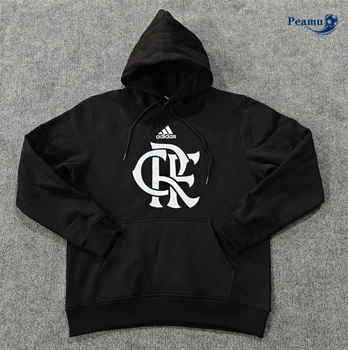 Comprar Jaqueta Futebol Sueter de Treinamento Flamengo preto 2025-2026