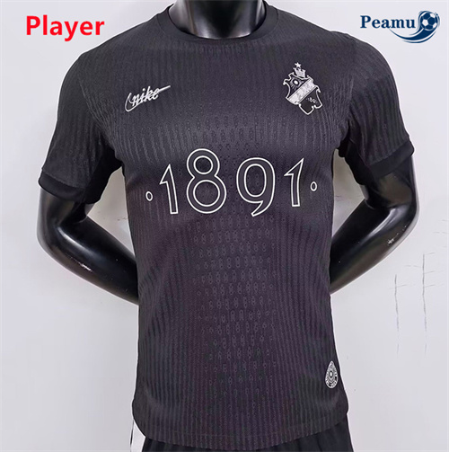 Loja Camisola Futebol AIK Solna Player Equipamento preto 2025-2026